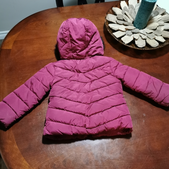 Magenta Kids Winter Jacket - Picture 2 of 4